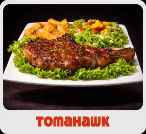 $38.000 | en BBQ o Chimichurri, acompañado de papas, porción de ensalada, todo en salsas de la casa.