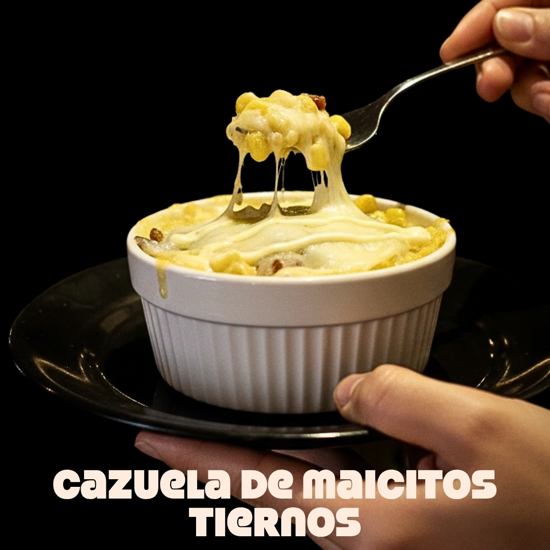 $17.000 | Maicitos, queso gratinado y tocineta, en salsas de la casa.
