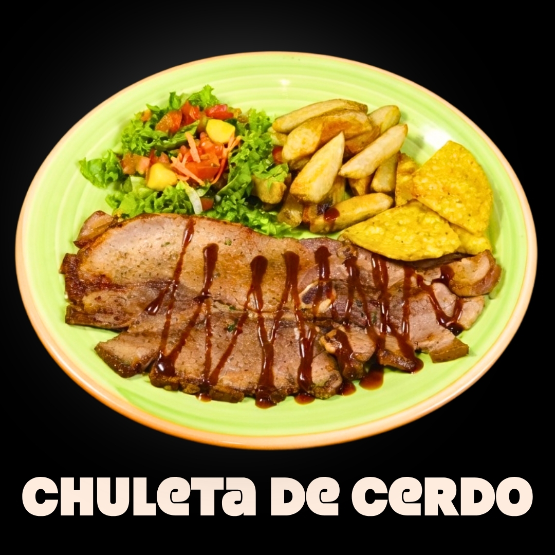 $38.000 | Acompañadas de papas a la francesa, porción de ensalada de lechuga, tomate, mango, y arepa con queso Mozzarella, todo en salsas de la casa.